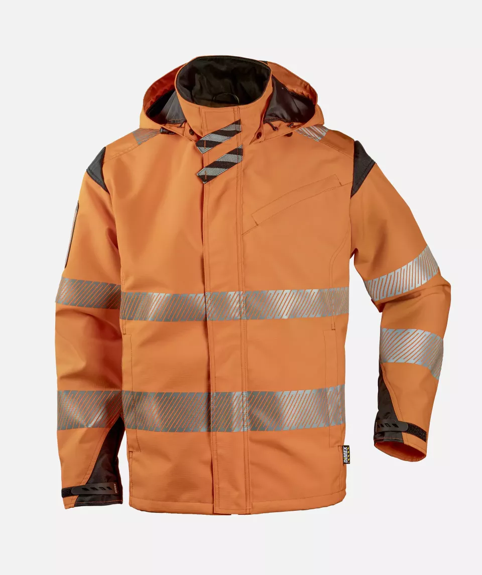 Dimex 6066R, Hi-Vis Shell Jacket, image 2, gallery thumbnail