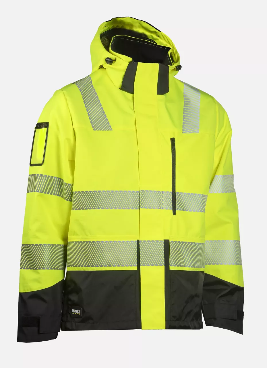 Dimex 6148Y, Hi-Vis Shell Jacket, image 1, gallery thumbnail