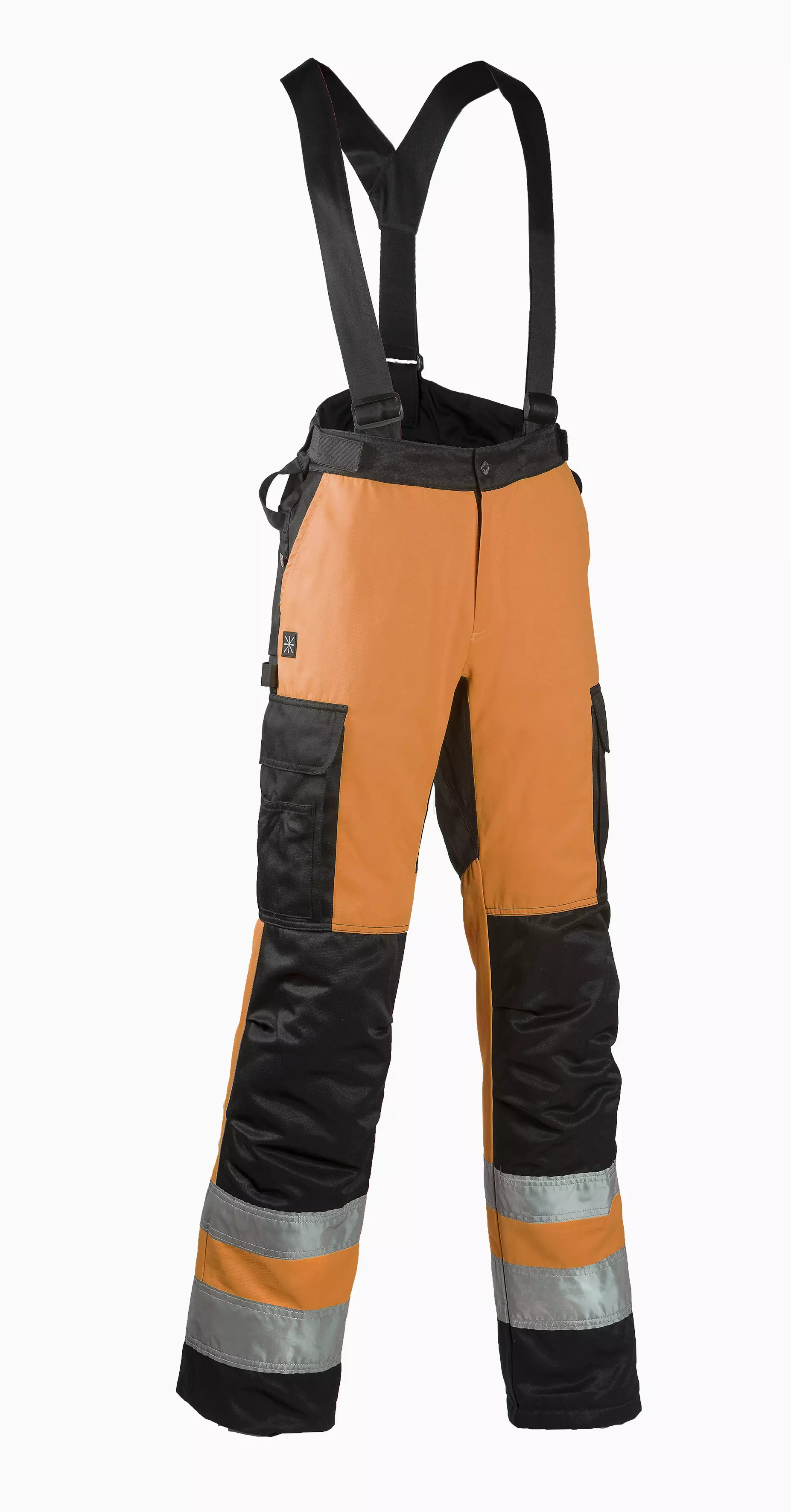 Dimex 6176R, Hi-Vis Winter Trousers with braces, image 1