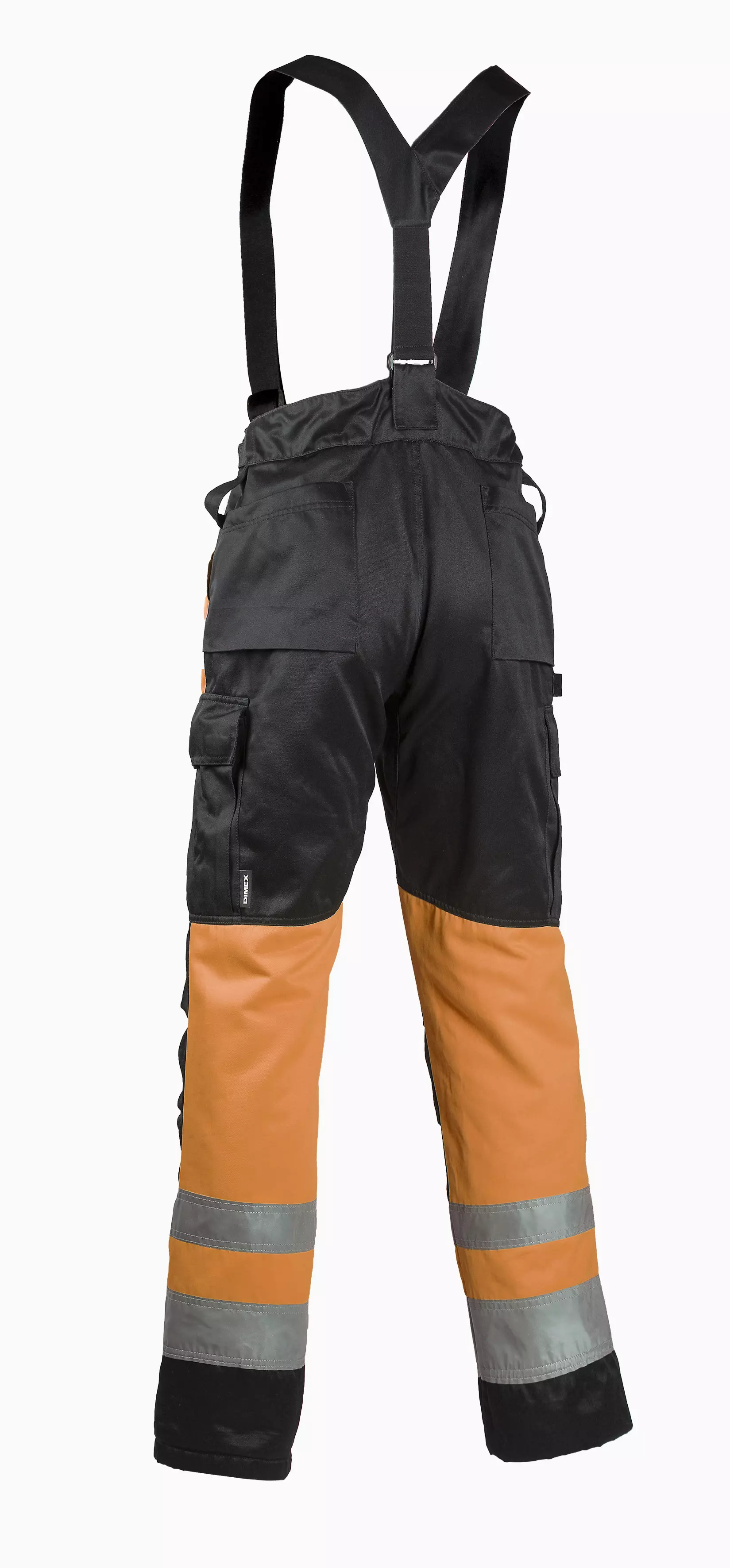 Dimex 6176R, Hi-Vis Winter Trousers with braces, image 2
