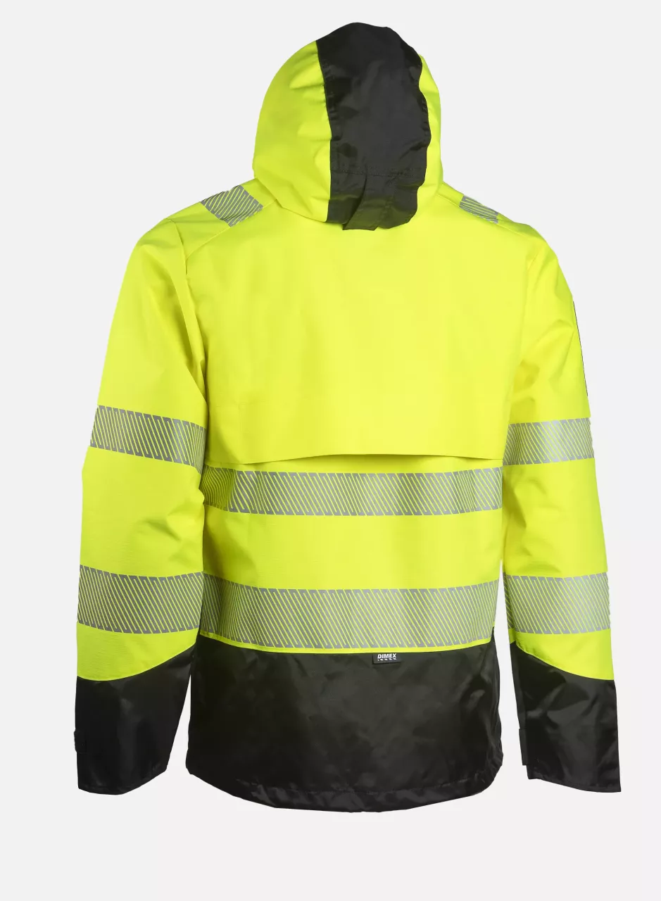 Dimex 6148Y, Hi-Vis Shell Jacket, image 2, gallery thumbnail