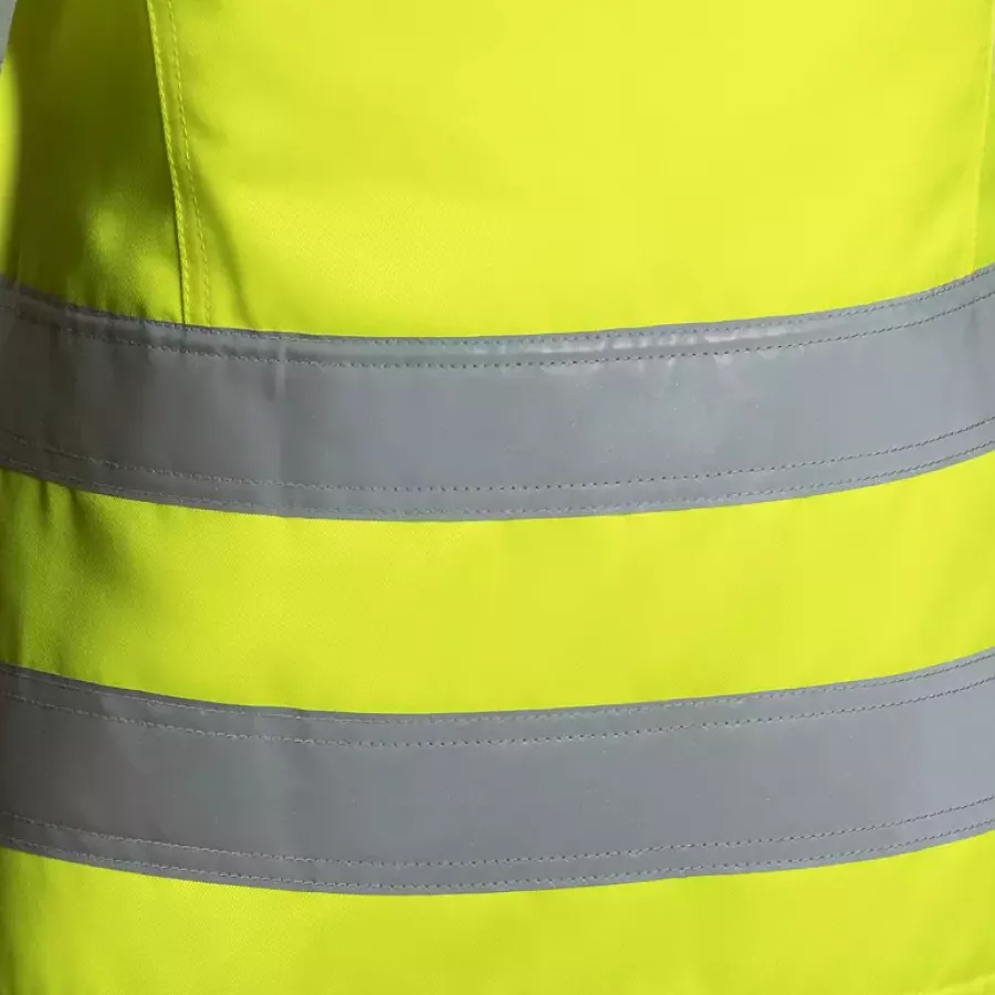 **Reflexstreifen** machen Sie gut sichtbar, damit Sie bei schlechten Lichtverhältnissen oder in belebten Umgebungen sicher arbeiten können.