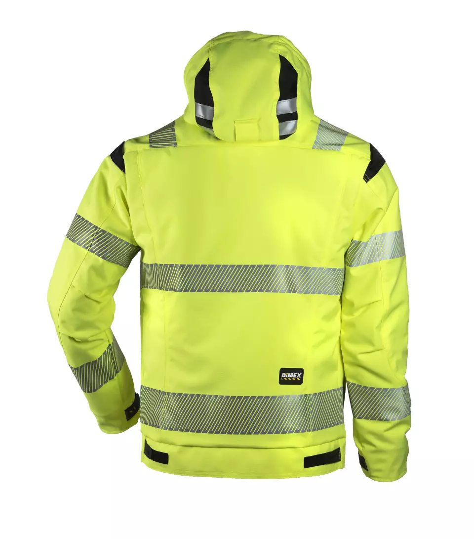 Dimex 6059Y, Hi-vis Winter Jacket, image 2, gallery thumbnail
