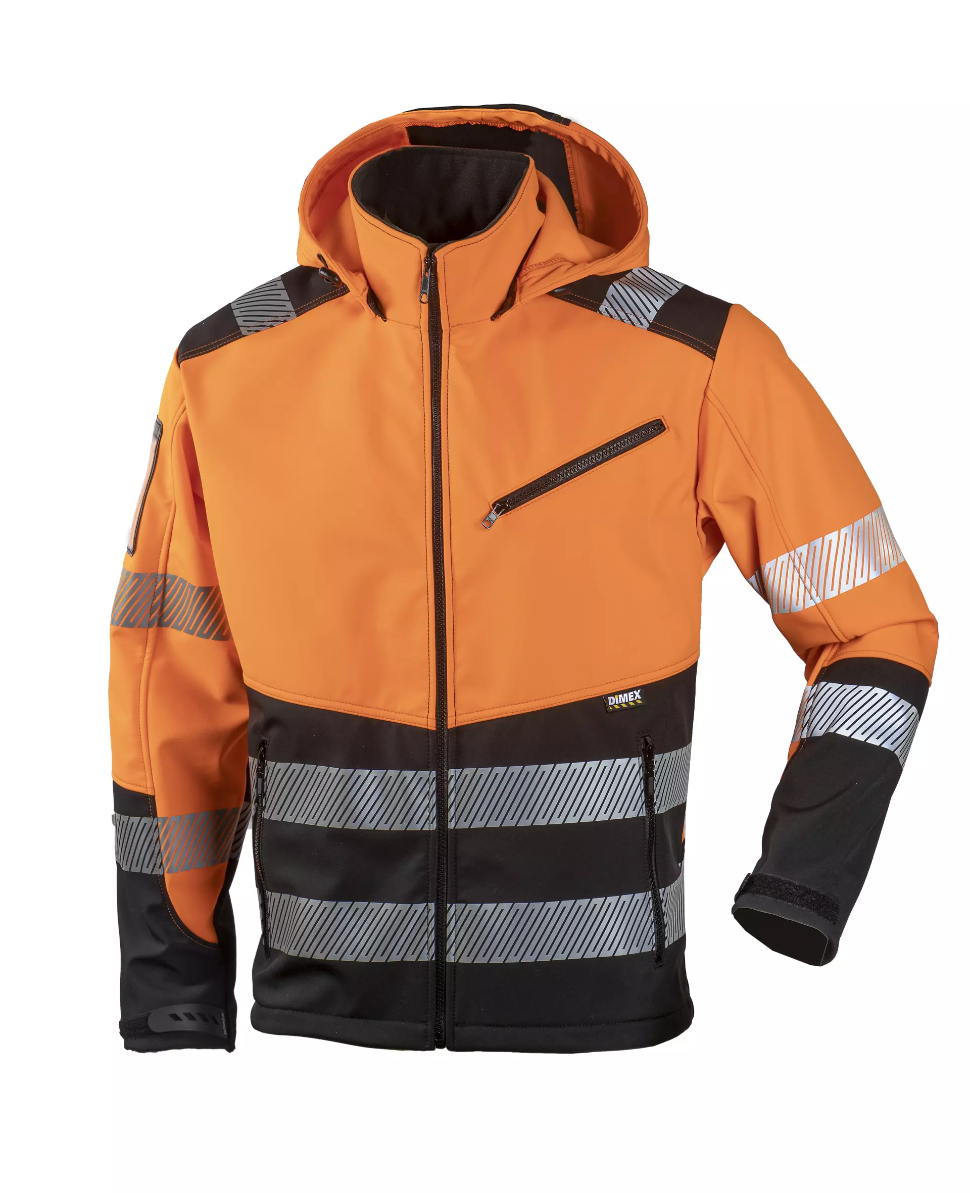 Dimex 6099R, Hi-Vis Softshell Jacket