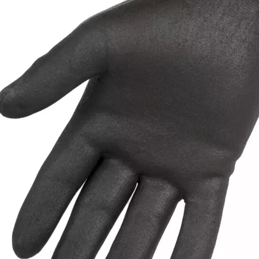 Die **Nitril-Mikroschaum-Beschichtung** sorgt für einen sicheren, flexiblen Griff, der sich im täglichen Gebrauch kontrolliert und reaktionsschnell anfühlt.