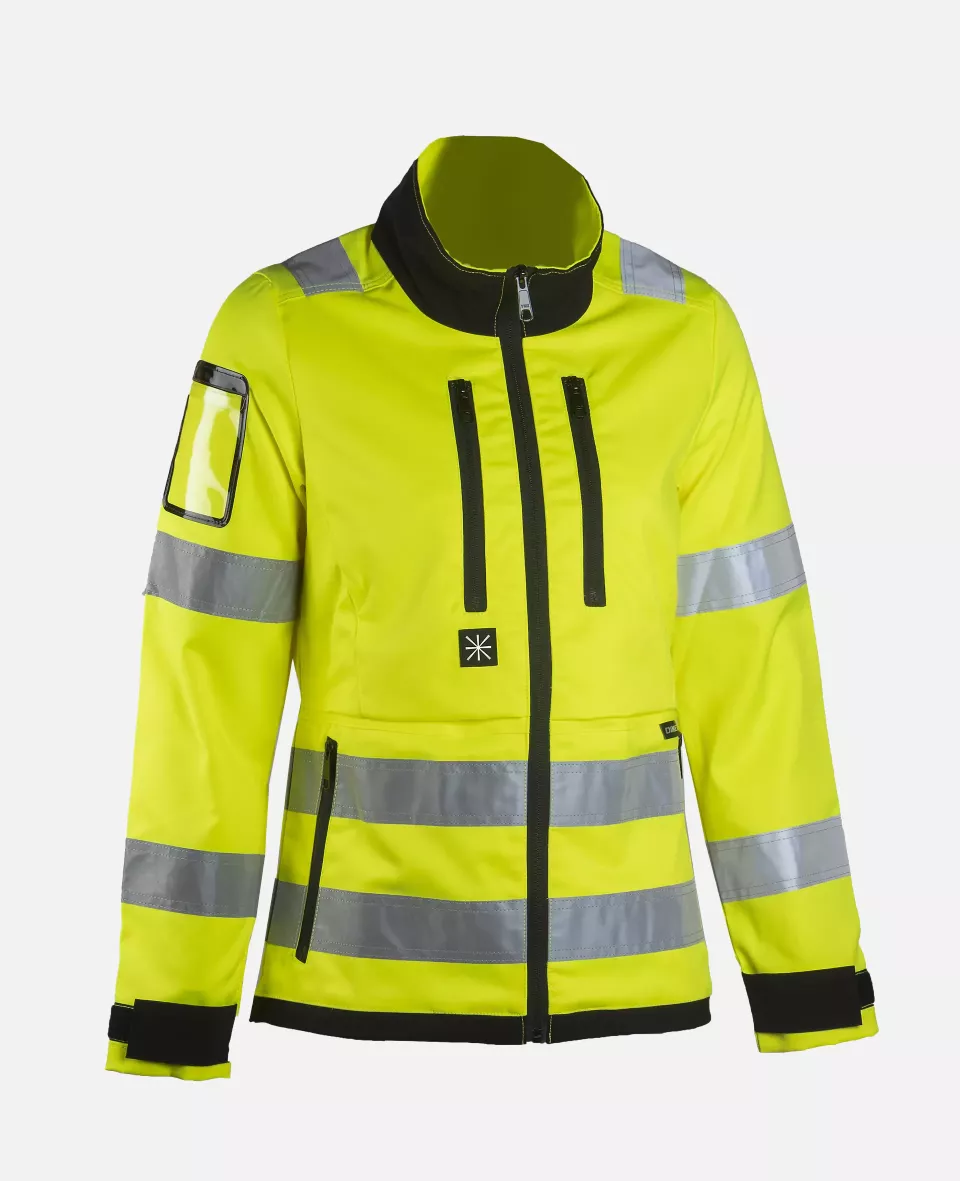 Dimex 6156Y, Women's Hi-Vis stretch Jacket, image 1, gallery thumbnail