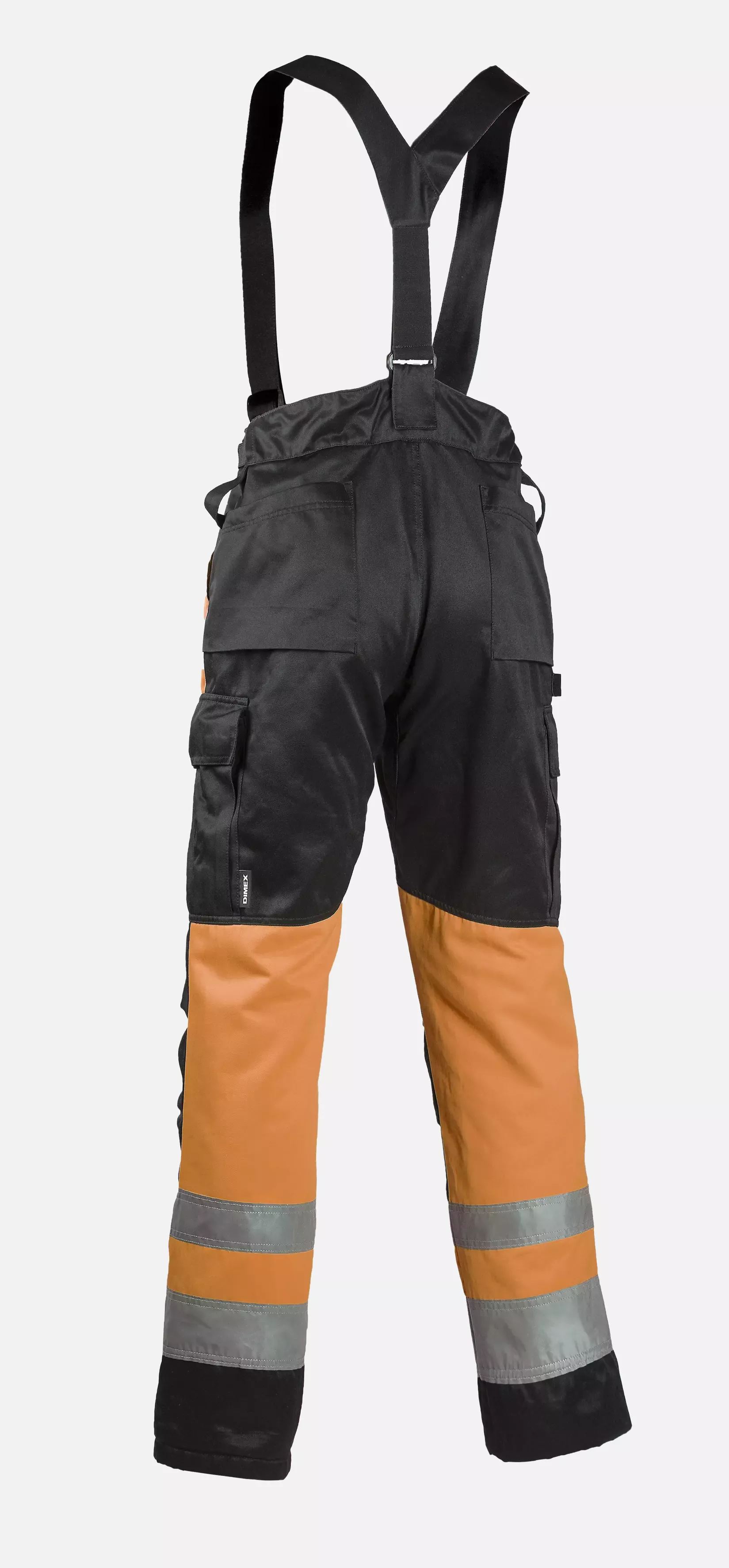 Dimex 6176R, Warnschutz-Winterhose mit Hosenträgern, image 2