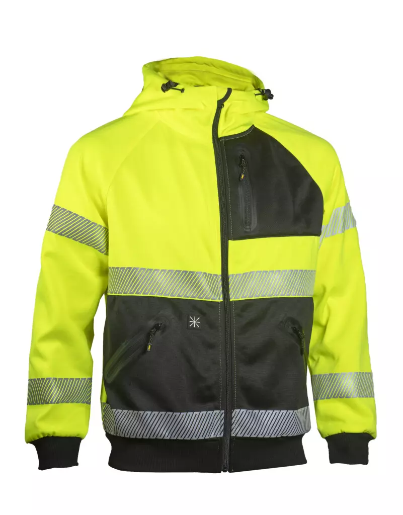 Dimex 4470Y, Hi-Vis Hoodie, image 1, gallery thumbnail
