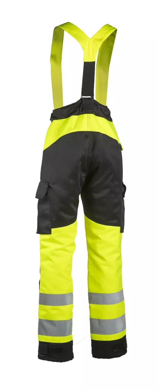 Dimex 6178Y, Women's Hi-Vis Winter Trousers with bracest, image 2, gallery thumbnail