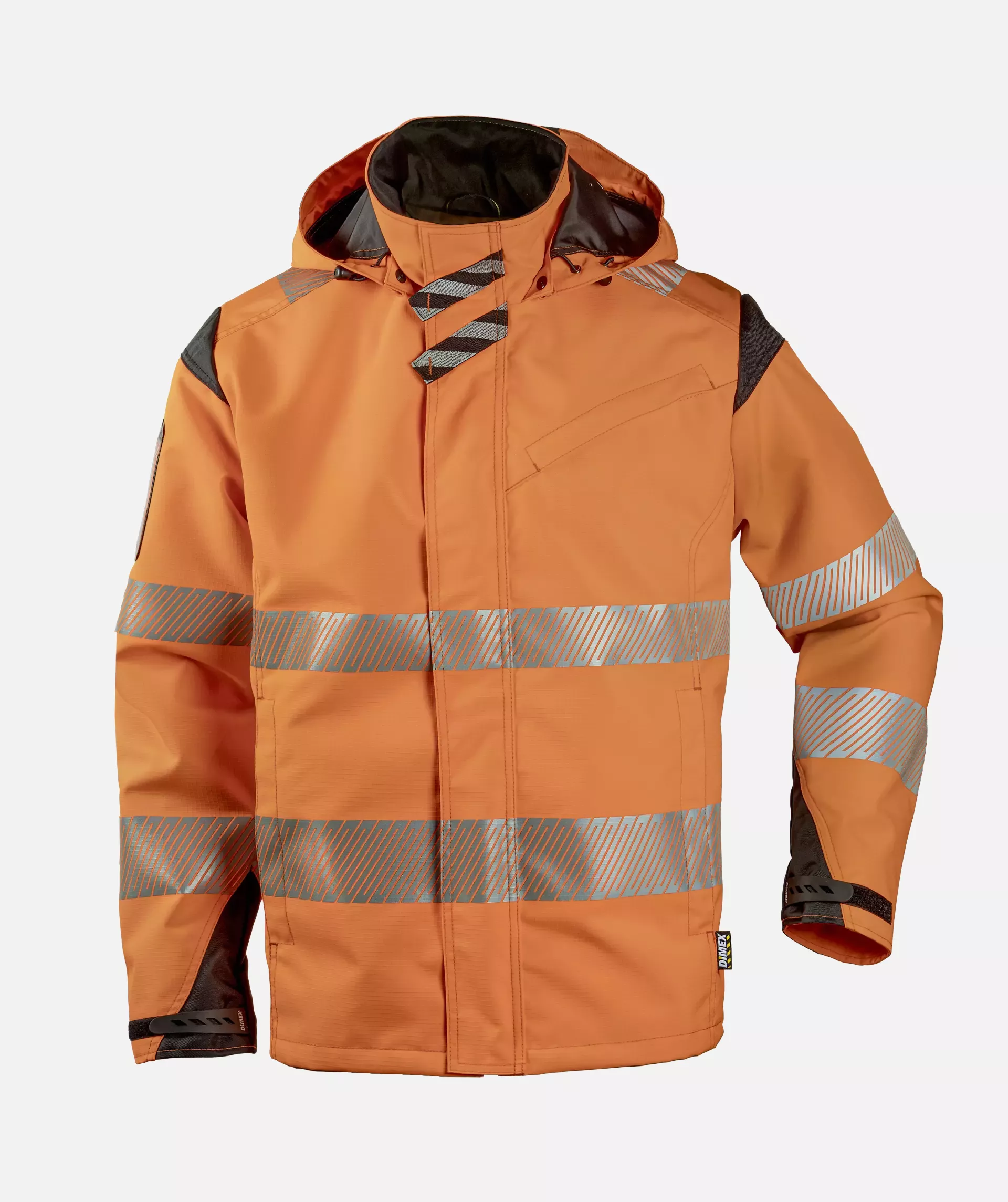 Dimex 6066R, Hi-Vis Shell Jacket, image 2