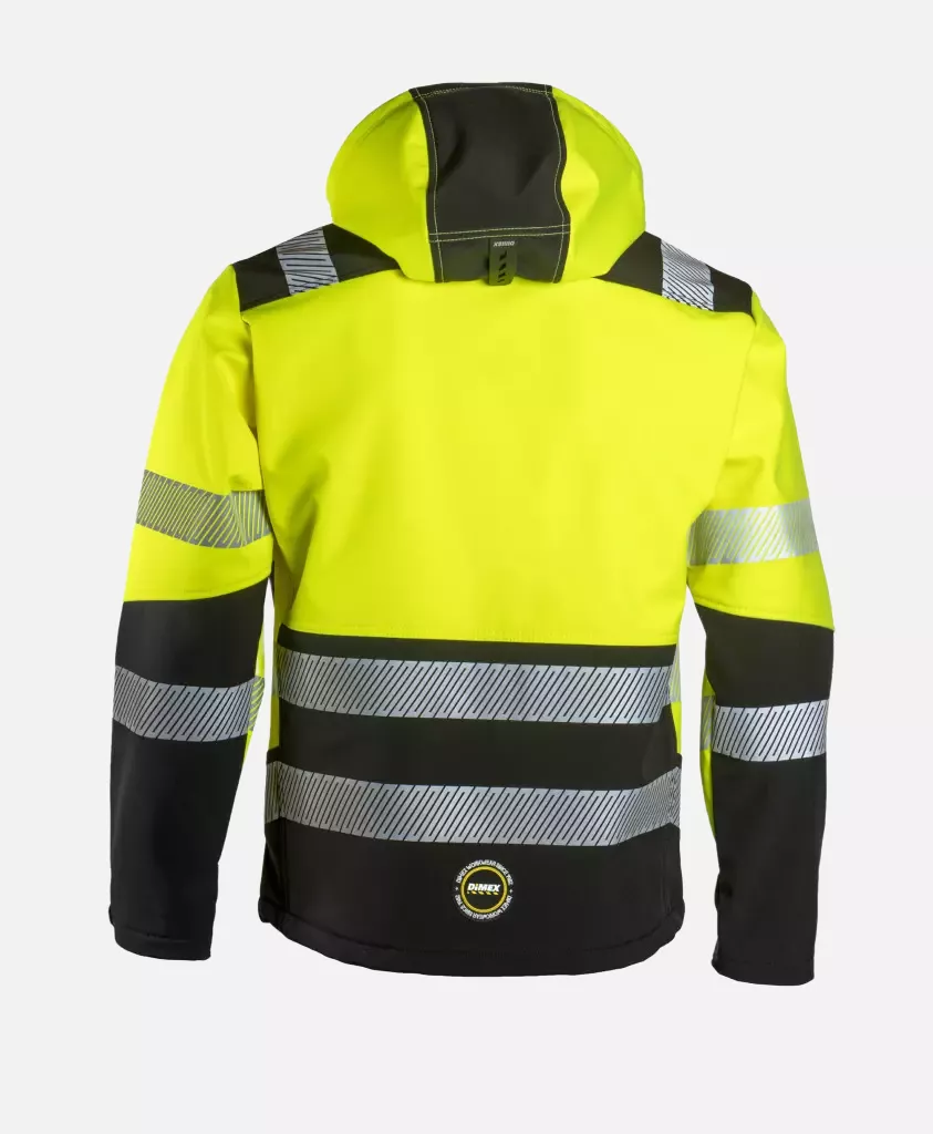 Dimex 6099, Hi-Vis Softshell Jacket, image 2