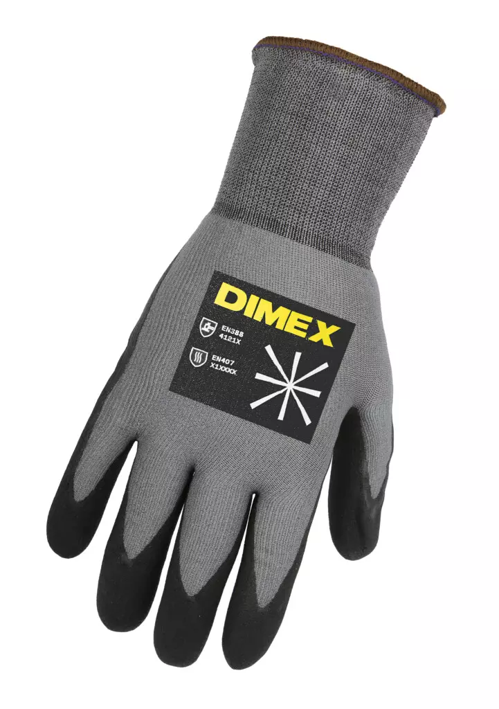 Dimex 7200, Nitrile Work Gloves, image 2, gallery thumbnail