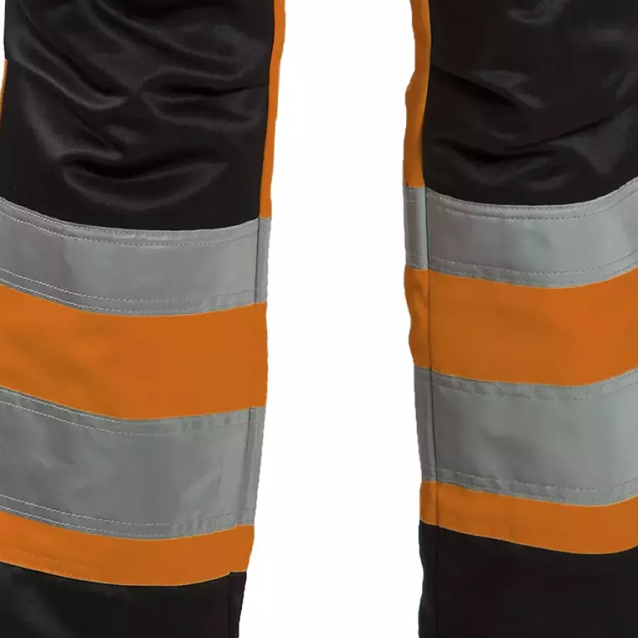 **Reflective Strips** enhance visibility so you feel confident and seen when working in low-light environments.