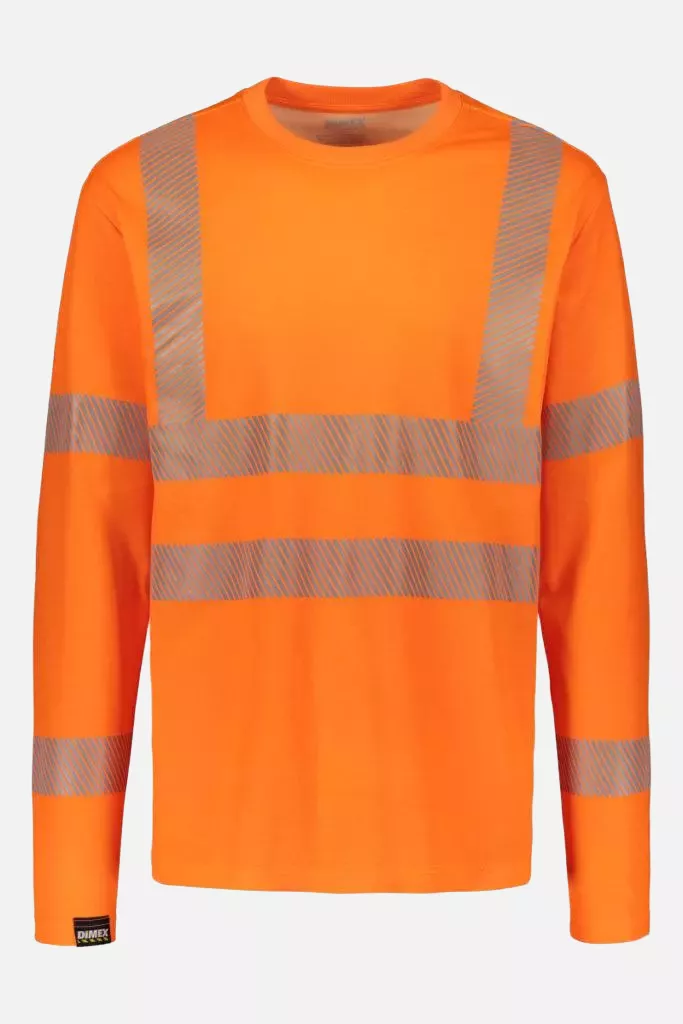 Dimex 4295, Long-sleeved Hi-Vis T-Shirt, image 1