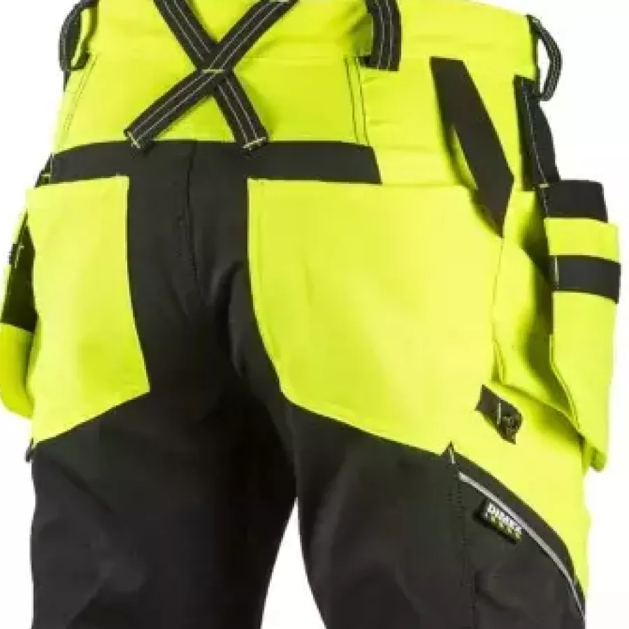 **Mehrere Werkzeugtaschen** halten alle wichtigen Utensilien geordnet und griffbereit, damit Sie bei der Arbeit effizient bleiben.