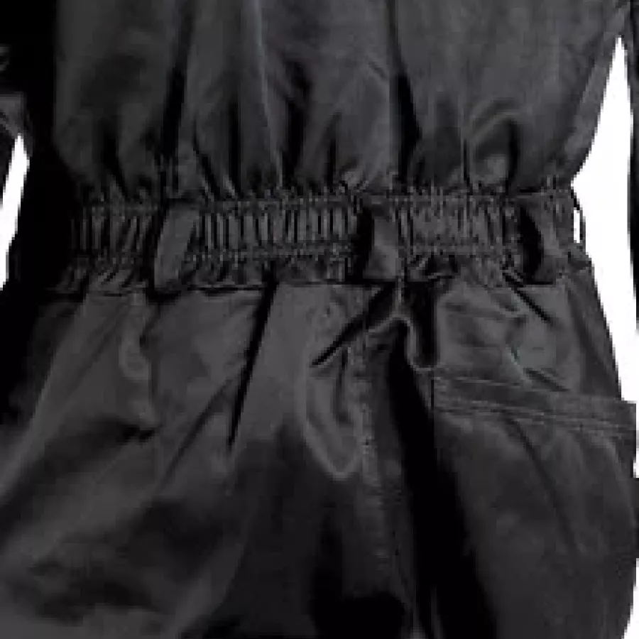 **Elastic Band at Back Waist** provides a flexible fit that moves with you for all-day comfort.