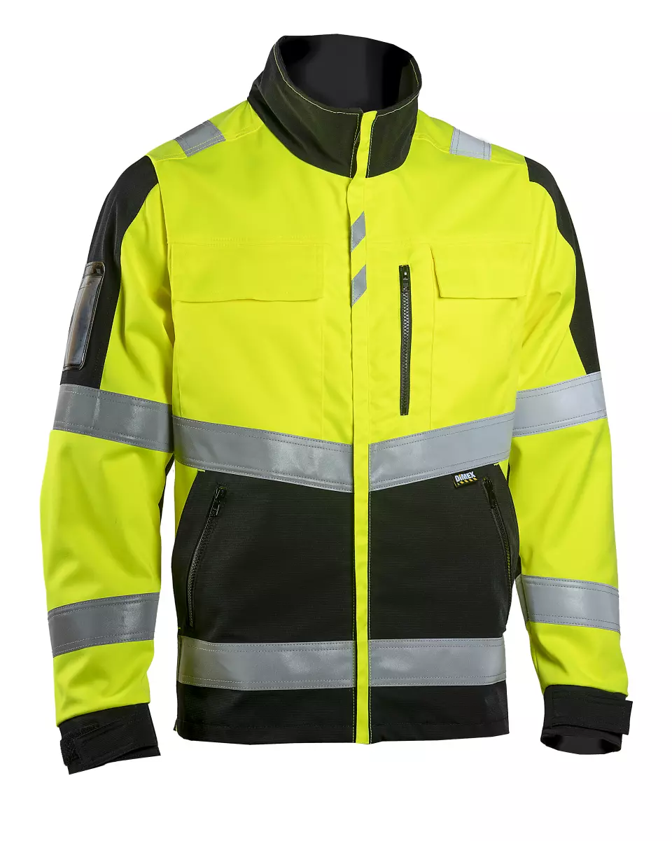 Dimex 6133, Hi-Vis Jacket, image 2, gallery thumbnail