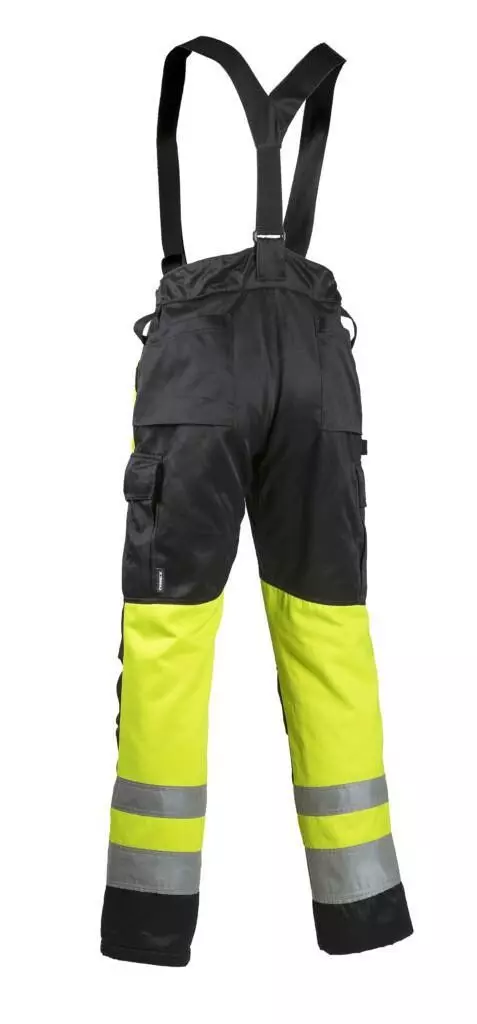 Dimex 6176X, Hi-Vis Winter Trousers with braces, D sizing, image 2