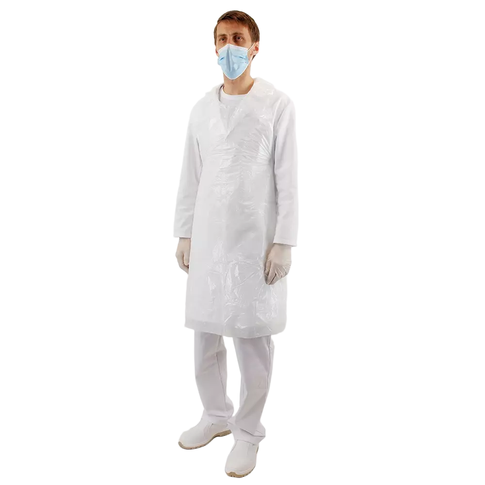 Lacuna 2ZOEWH, ZOE Disposable apron white, image 1