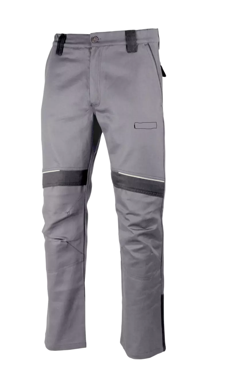 Lacuna 8GREEPH46, GREENLAND Work trousers light grey-black, image 1, gallery thumbnail