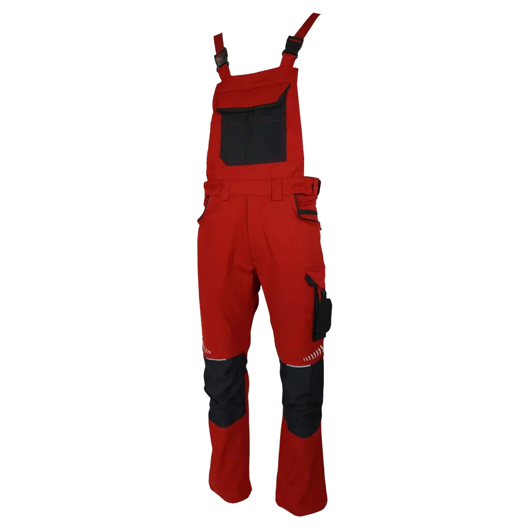 LACUNA PACIBC, PACIFIC FLEX Work Bib & Brace red, image 1
