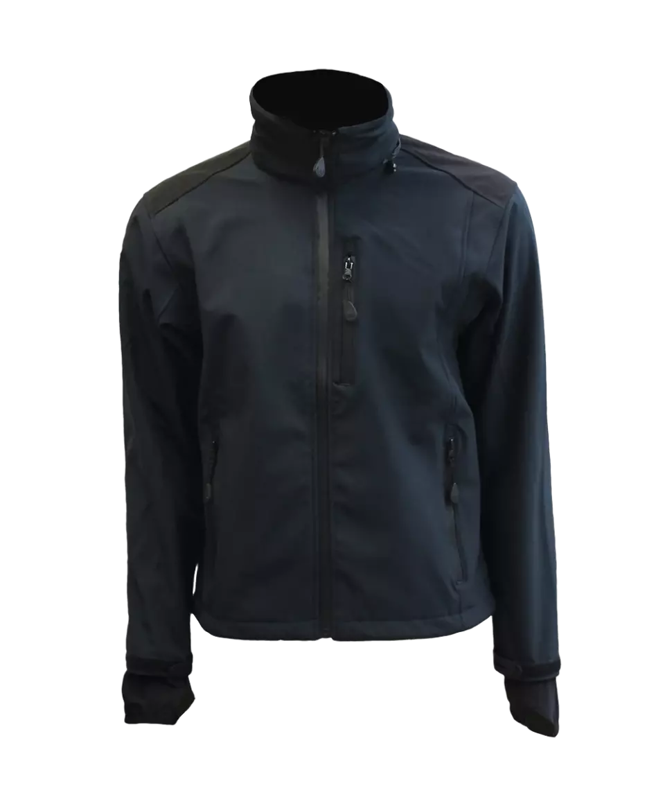 LACUNA DANNY, GETOUT DANTE Softshell jacket blue-black, image 1, gallery thumbnail
