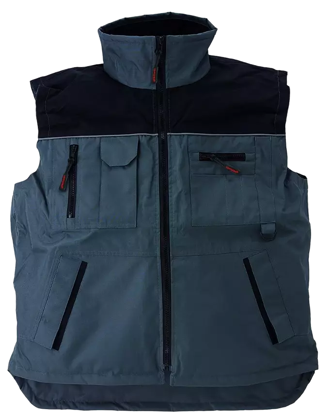 Lacuna 5WORWGL, WORKER Grey Waistcoat, image 1