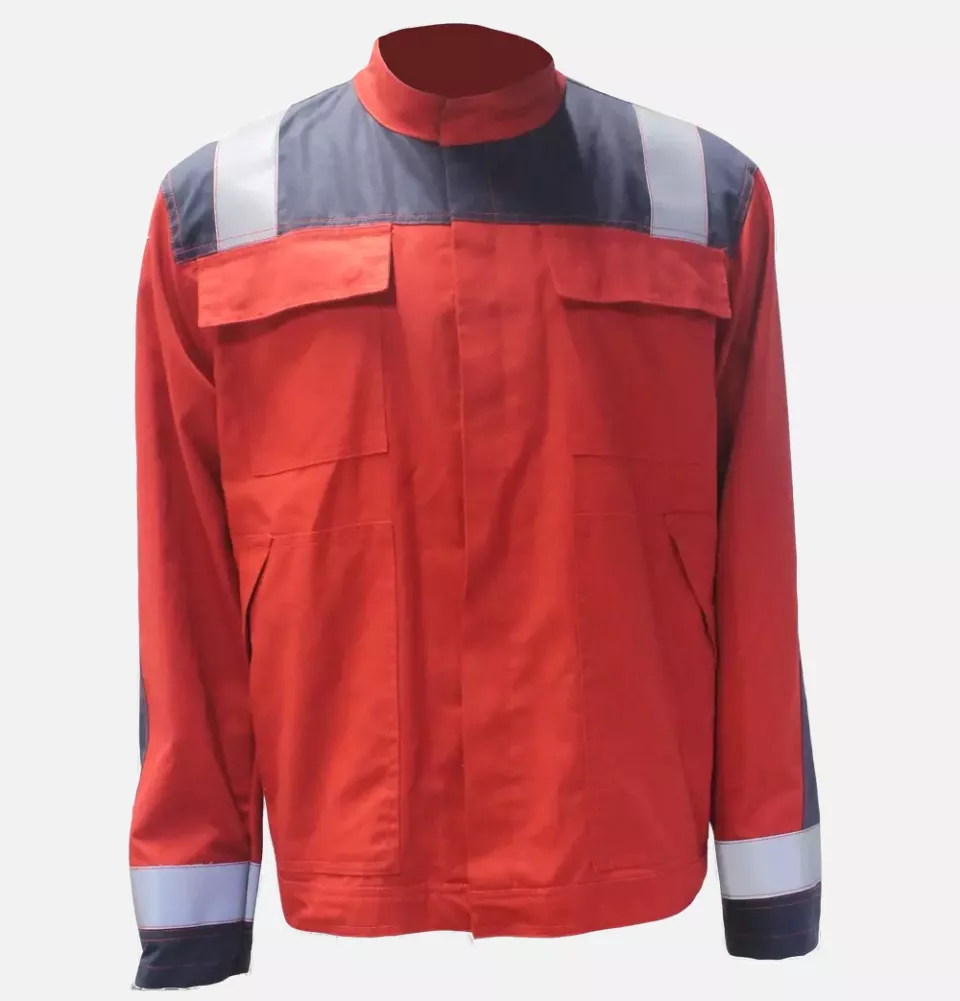 Lacuna MN-MEBPL, MERU Protective Work Jacket papaya, image 1, gallery thumbnail