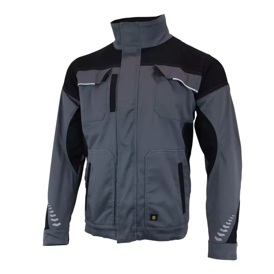 LACUNA PACIJS, PACIFIC FLEX Work jacket grey, image 1, gallery thumbnail