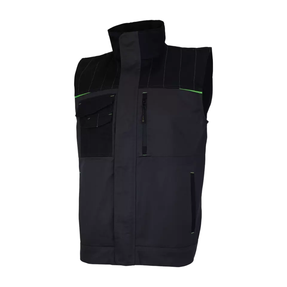 Lacuna 8NORTGSL, NORTH TECH Work vest grey-green, image 1, gallery thumbnail