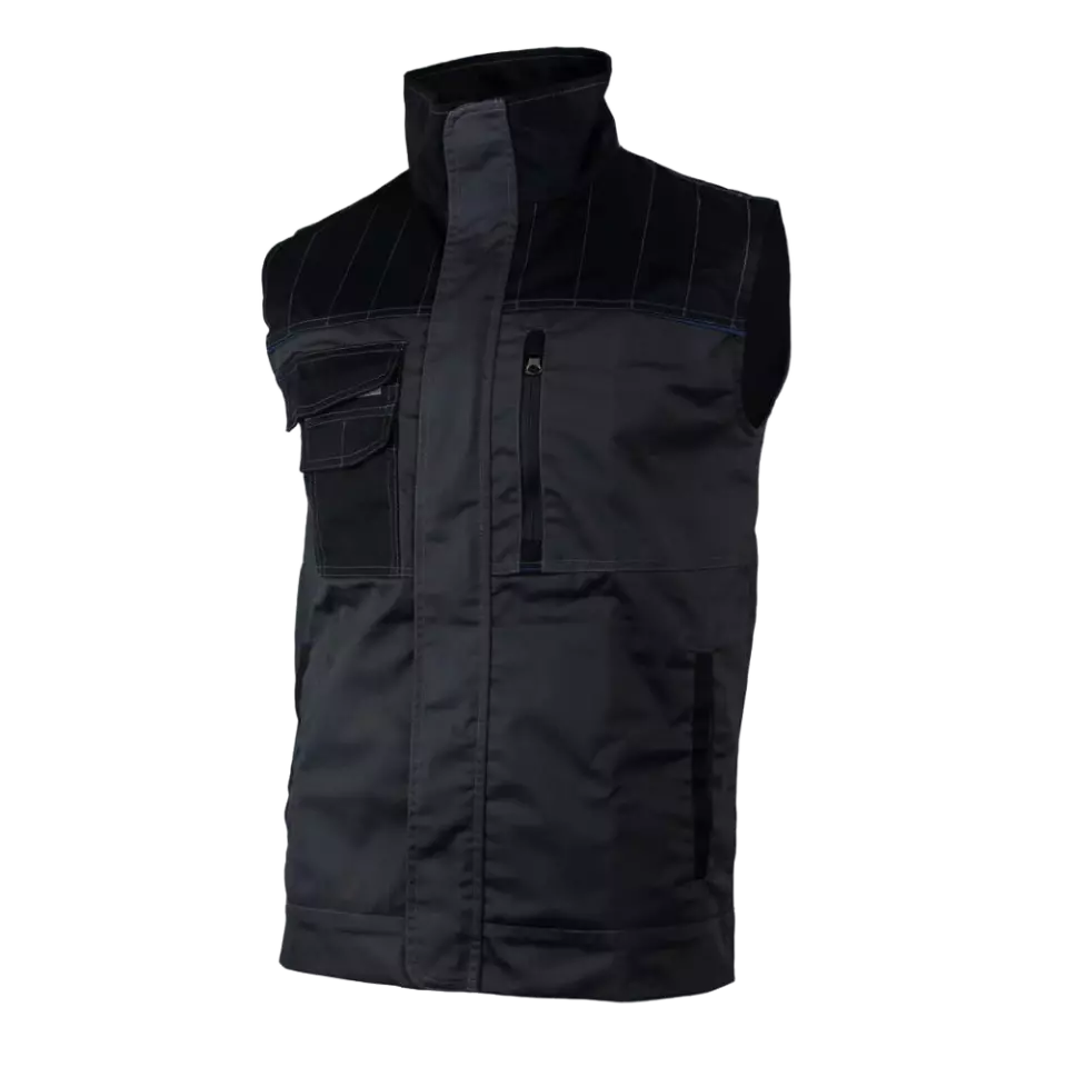 Lacuna 8NORTWHL, NORTH TECH Winter work vest grey blue, image 1, gallery thumbnail
