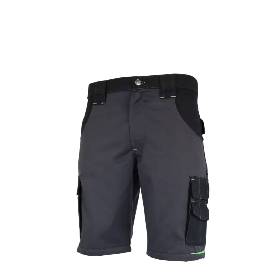 Lacuna 8NORTKS46, NORTH TECH Work short trousers grey-green
