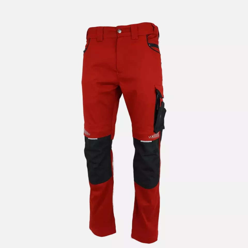 Lacuna PACIPC, PACIFIC FLEX Work trousers red color, image 1, gallery thumbnail