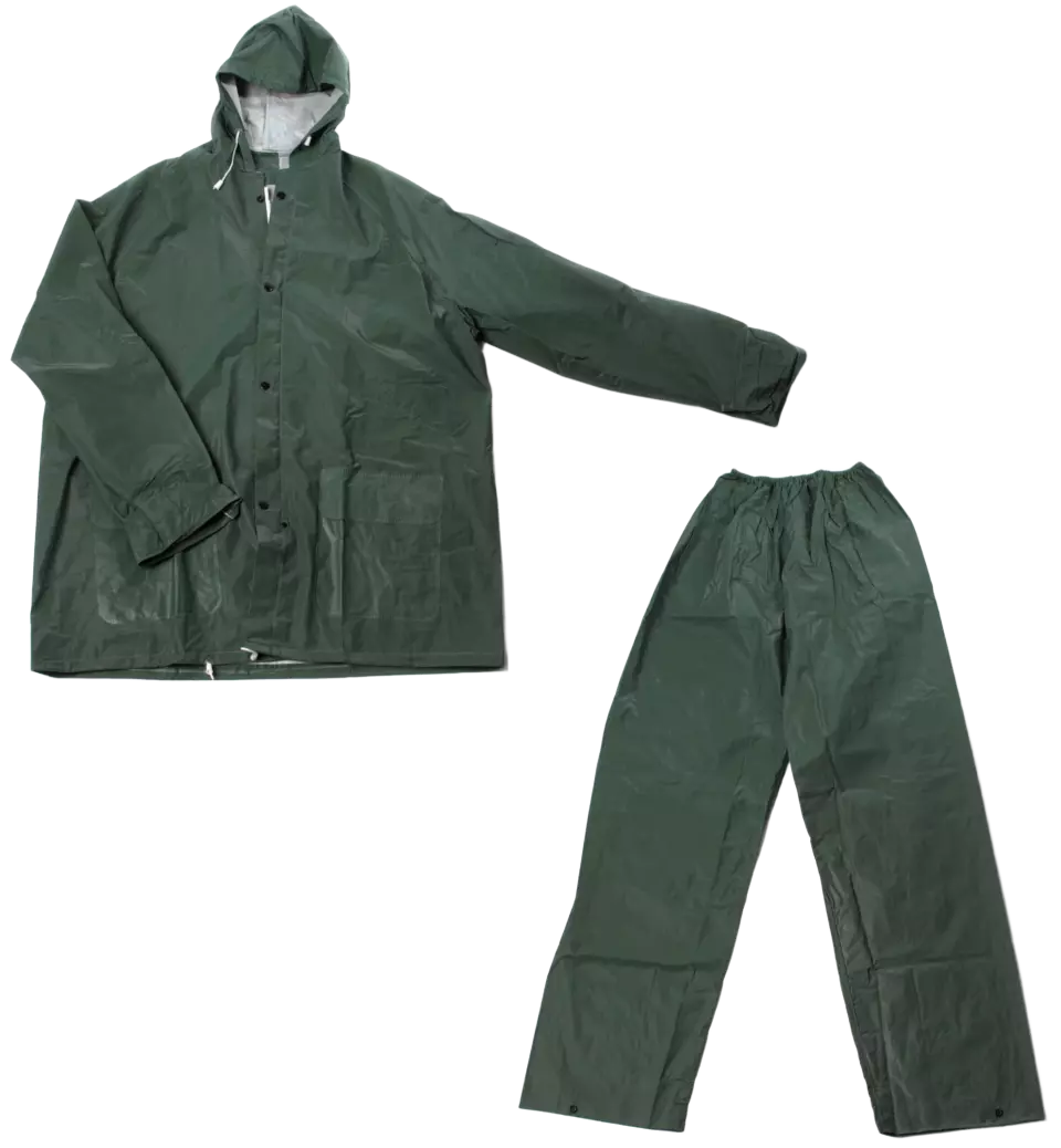 LACUNA 5RAISGL, RAINY PVC green suit, image 1, gallery thumbnail