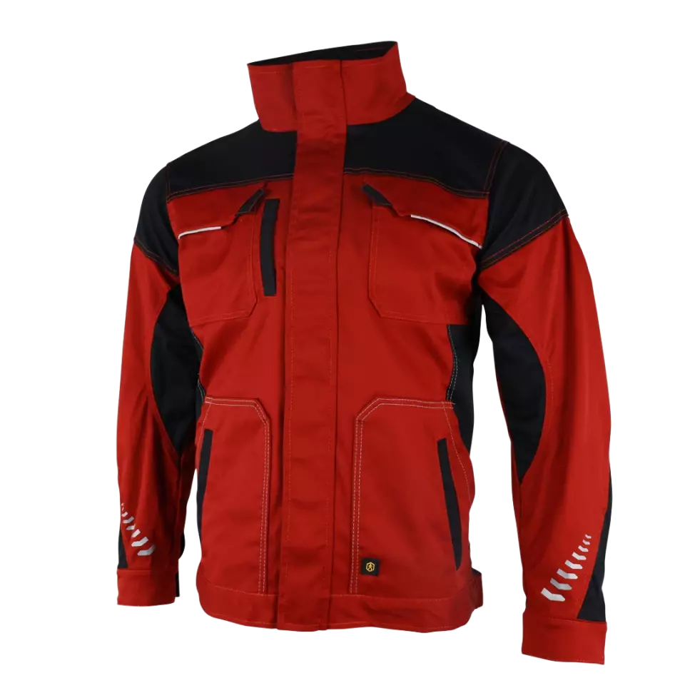LACUNA PACIJC, PACIFIC FLEX Work jacket red, image 1, gallery thumbnail