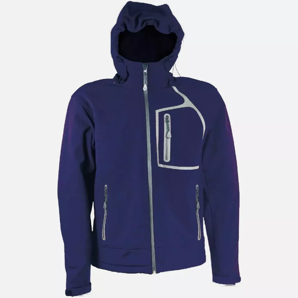 Lacuna 5WILLNYL, GETOUT WILLIAM Softshell Jacket navy, image 1, gallery thumbnail