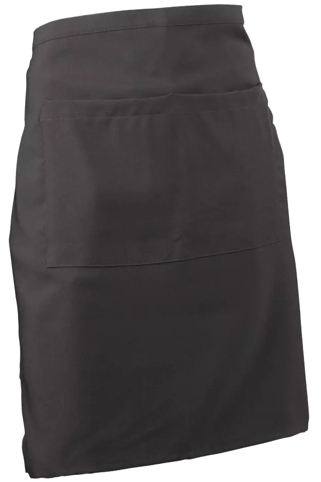 Lacuna 8GASTPKN, Short black apron for waiters
