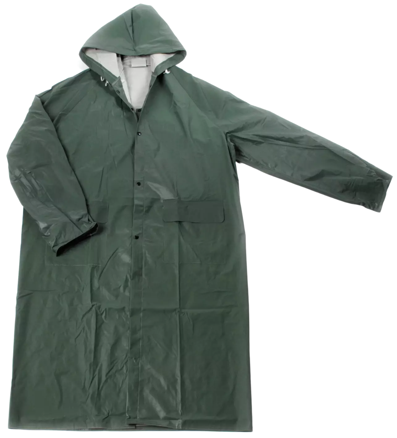 LACUNA 5RAICGL, RAINY PVC green coat, image 1