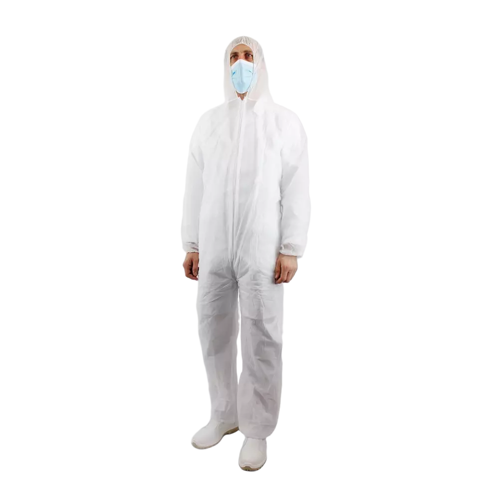 Lacuna 2ARLWH, ARLE Disposable coverall white, image 1, gallery thumbnail