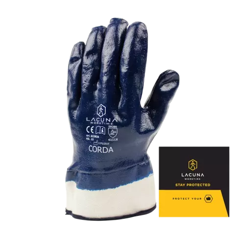 Lacuna CORDA Glove with nitrile coating, size 10
