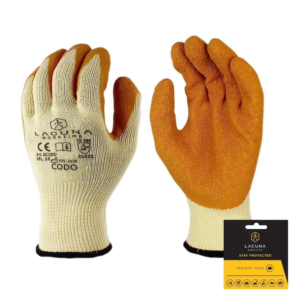 Lacuna 6CODOWT-10, CODO Glove with latex coating size 10
