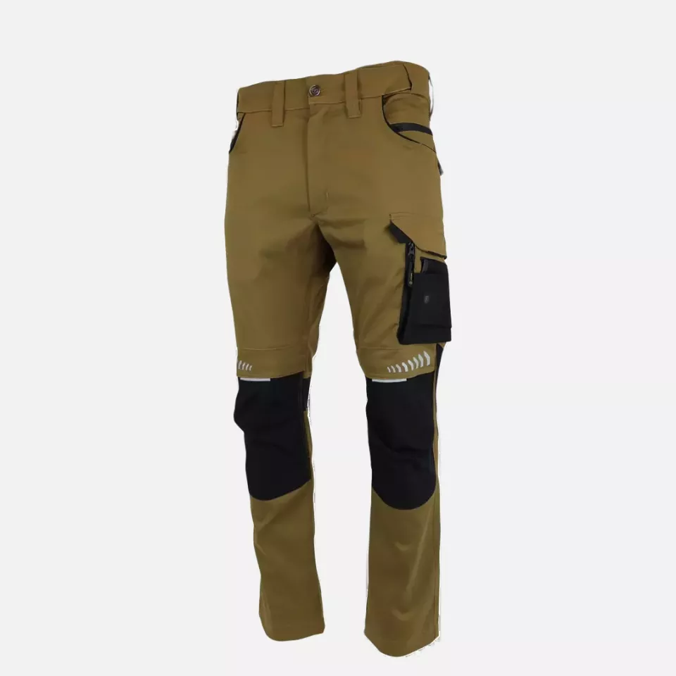 Lacuna PACIPB, PACIFIC FLEX Work trousers brown, image 1, gallery thumbnail
