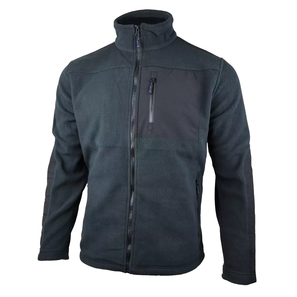 Lacuna 5NORTDGL, NORTH TECH Fleece jacket grey-black