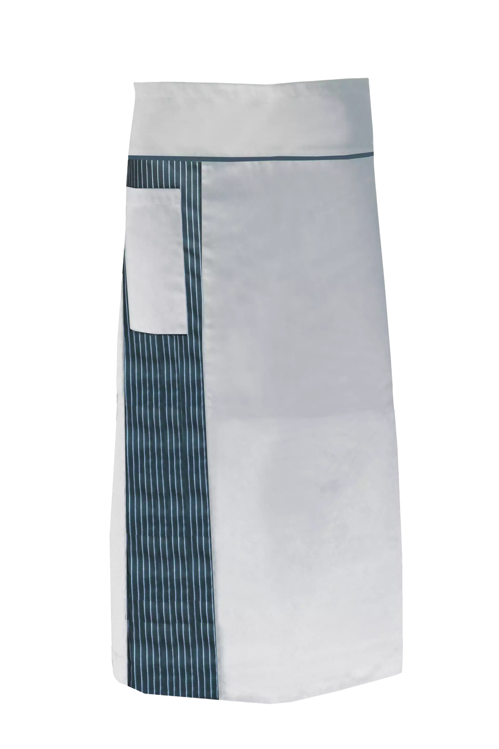 Lacuna 8ADRIPFB, ADRIATIC White apron, long and fully lined