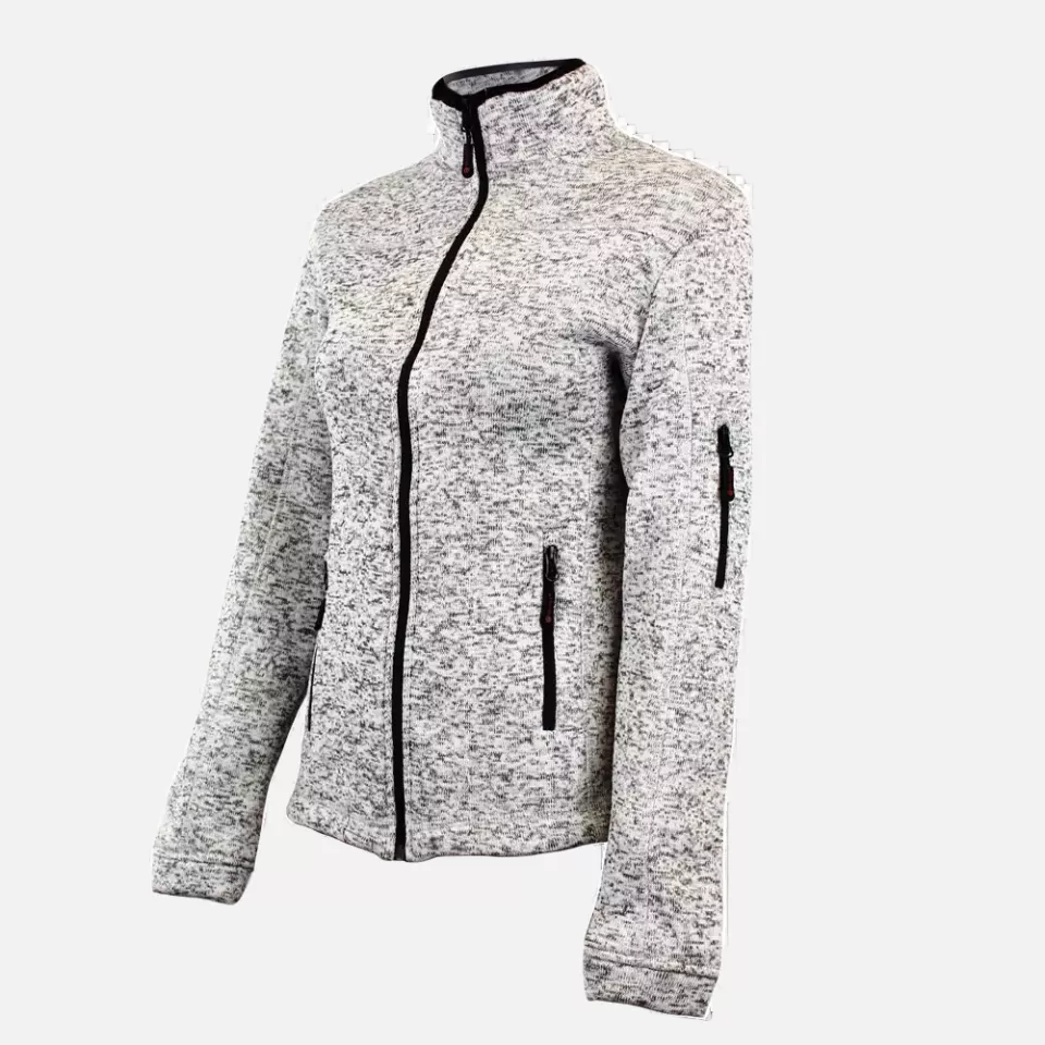 Lacuna 5DYJWGML, GETOUT DYNAMIC Fleece jacket for women grey, image 1, gallery thumbnail