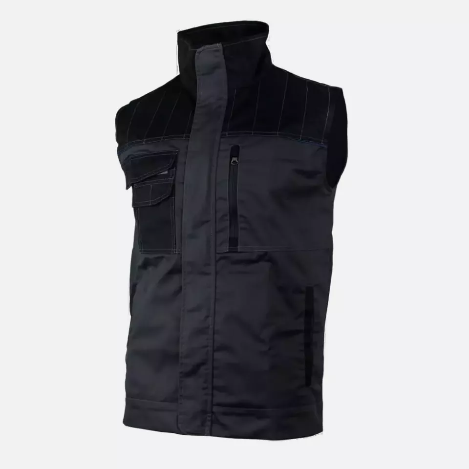 Lacuna 8NORTWHL, NORTH TECH Winter work vest grey blue, image 1, gallery thumbnail