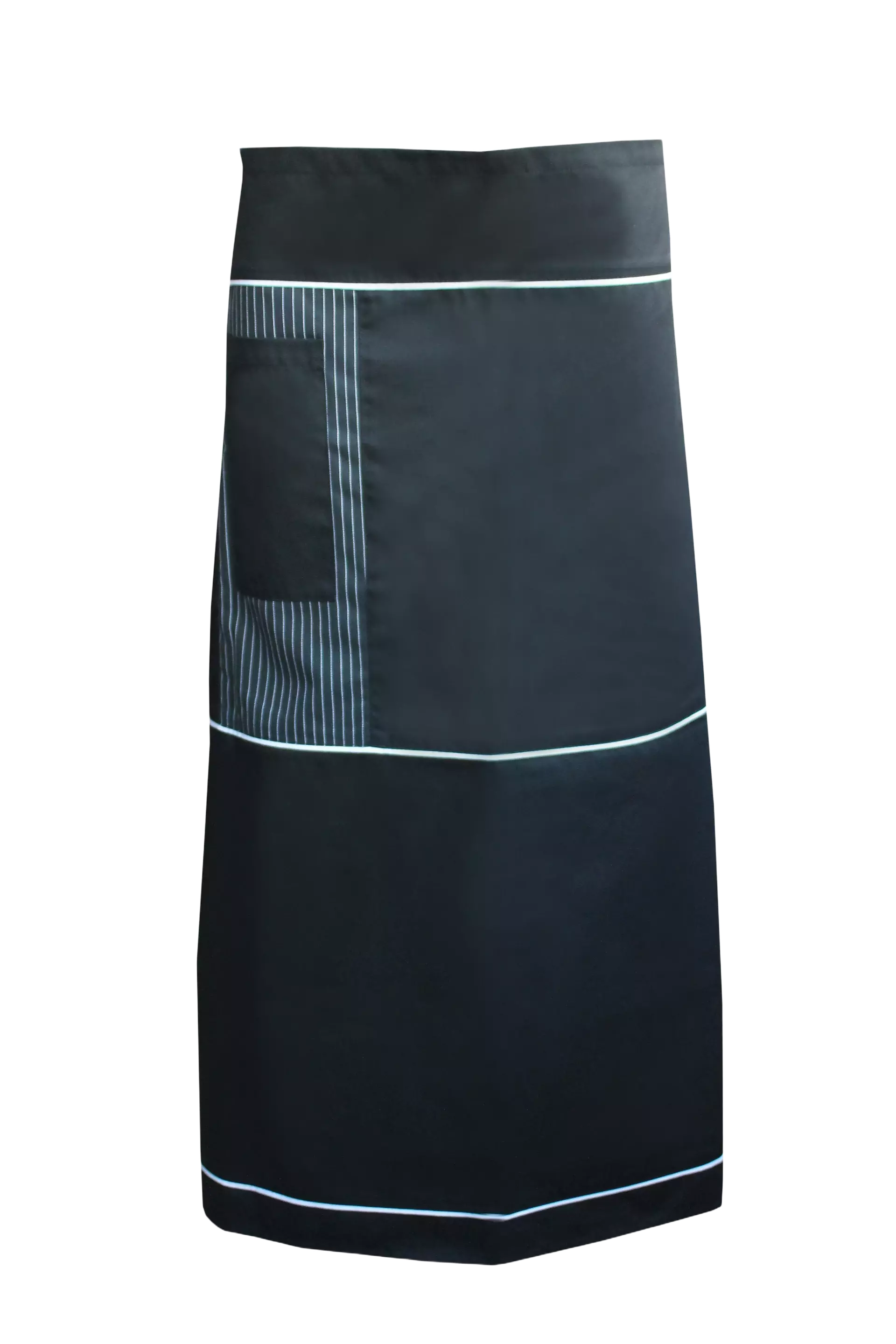 Lacuna 8ADRIPHC, ADRIATIC Black apron with a long half-line, image 1
