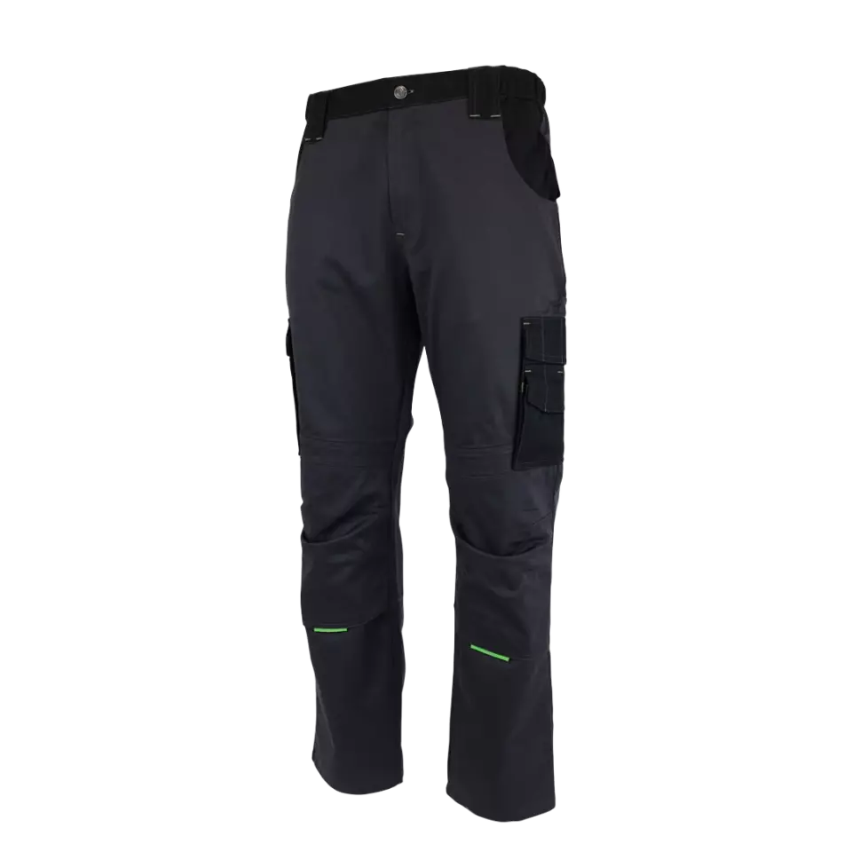 Lacuna 8NORTPS46, NORTH TECH Work trousers grey-green, image 1, gallery thumbnail