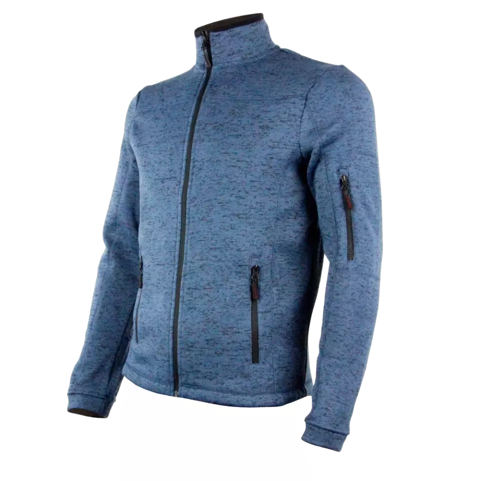 Lacuna 5DYJMNYL, GETOUT DYNAMIC Fleece jacket for men blue, image 1, gallery thumbnail
