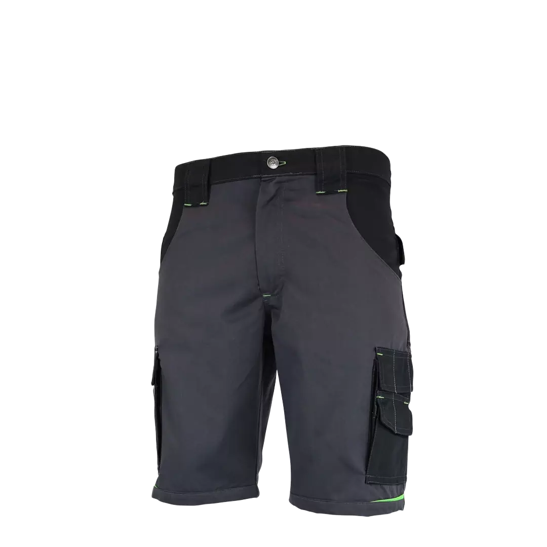 Lacuna 8NORTKS46, NORTH TECH Work short trousers grey-green